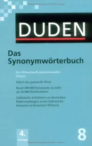 Der Duden in 12 Bänden - Band 8 : Das Synonymwörte...