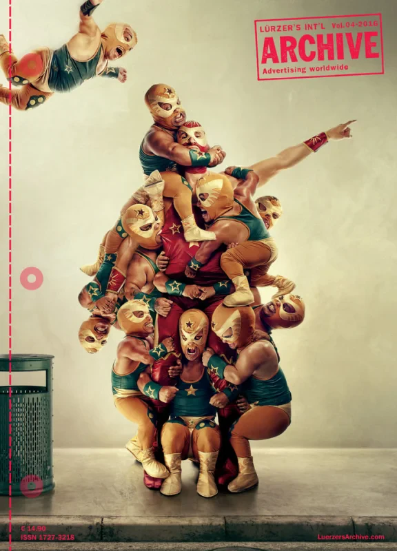 Coperta cărții "Luerzer's Archive 4/16" de autor necunoscut