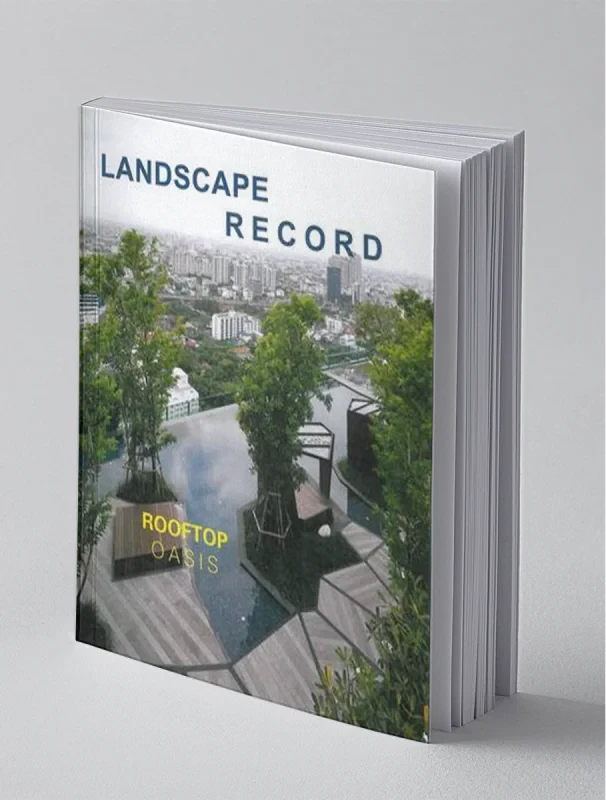 Coperta cărții "Landscape Record: Roof Oasis" de autor necunoscut