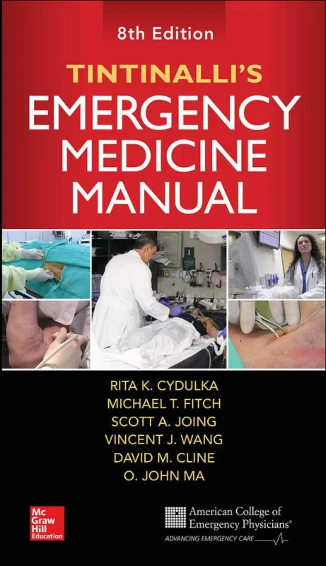 Coperta cărții "Tintinalli&amp;#146;s Emergency Medicine Manual, Eighth Edition" de autor necunoscut