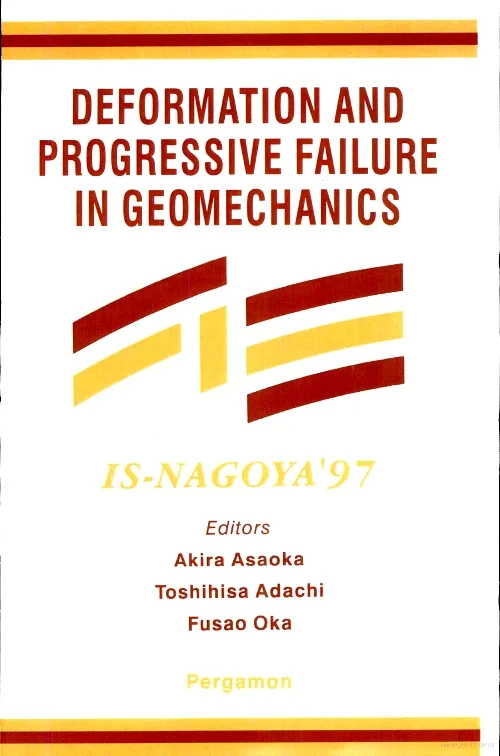Deformation and Progressive Failure in Geomechanic...