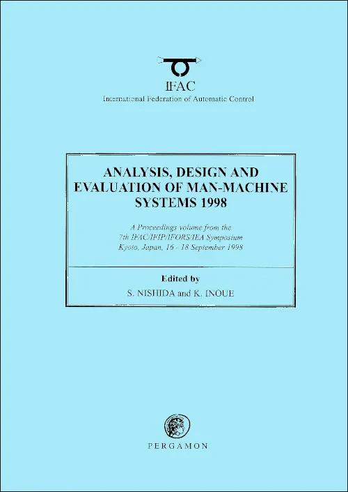 Analysis, Design and Evaluation of Man-Machine Sys...