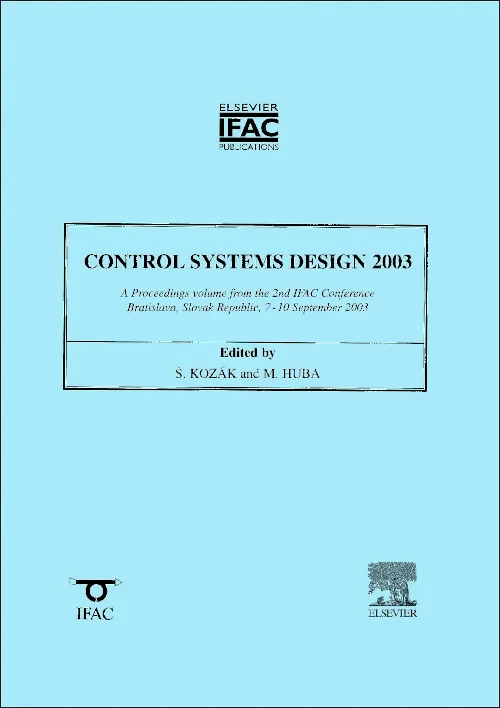 Control Systems Design 2003