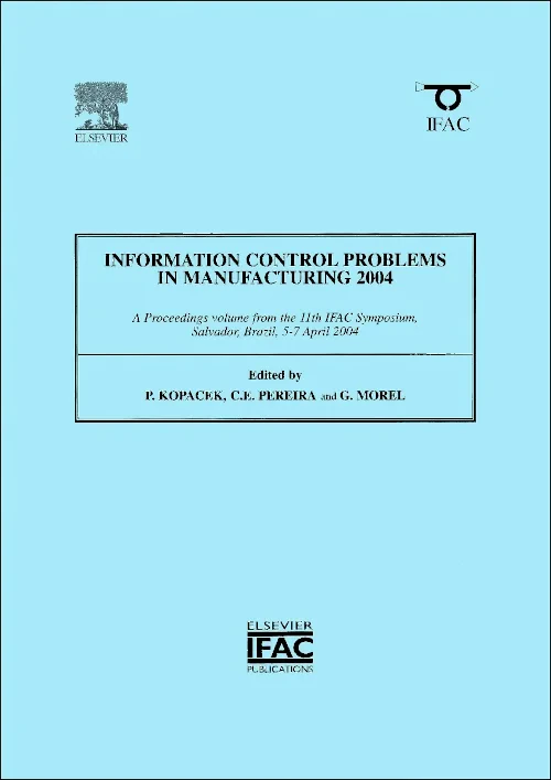 Information Control Problems in Manufacturing 2004...