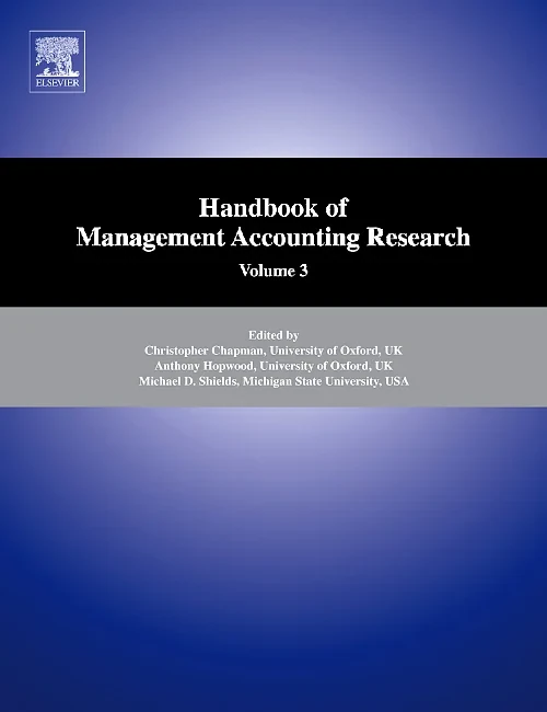 Handbook of Management Accounting Research