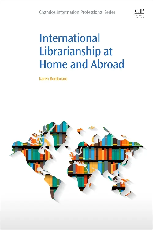 Coperta cărții "International Librarianship at Home and Abroad" de autor necunoscut