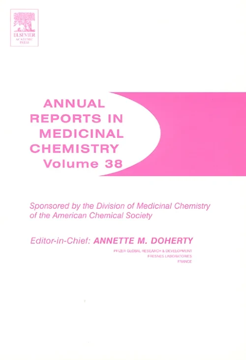 Coperta cărții "Annual Reports in Medicinal Chemistry" de autor necunoscut