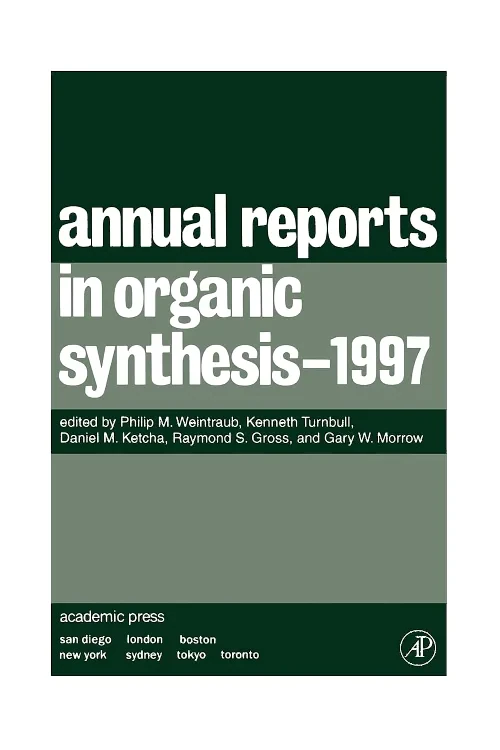 Annual Reports in Organic Synthesis 1997