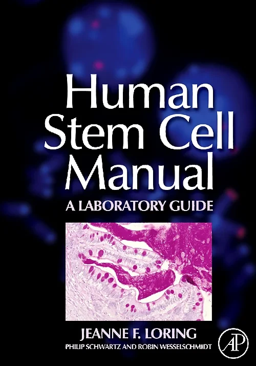 Coperta cărții "Human Stem Cell Manual" de autor necunoscut
