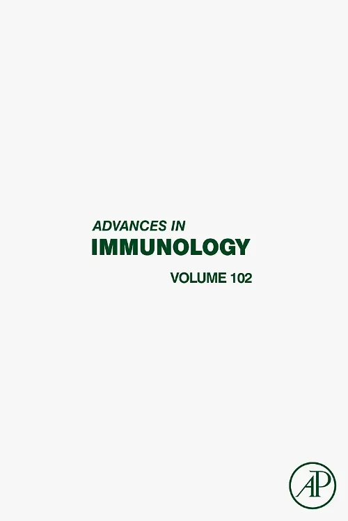 Coperta cărții "Advances in Immunology" de autor necunoscut