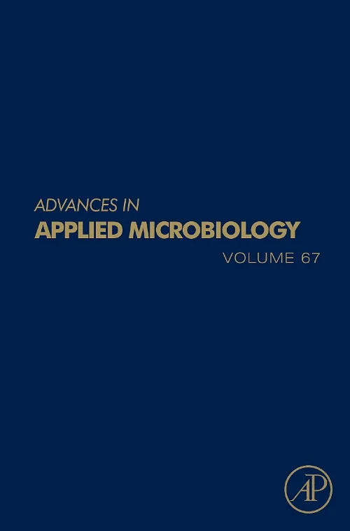 Coperta cărții "Advances in Applied Microbiology" de autor necunoscut