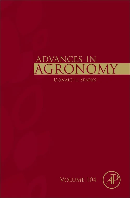 Coperta cărții "Advances in Agronomy" de autor necunoscut