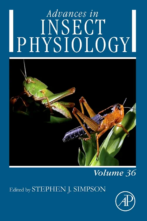 Coperta cărții "Advances in Insect Physiology" de autor necunoscut