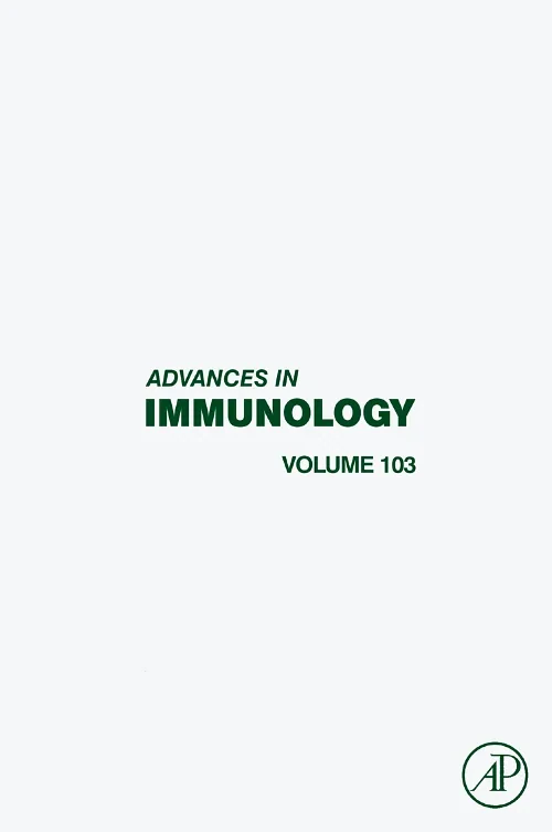 Coperta cărții "Advances in Immunology" de autor necunoscut