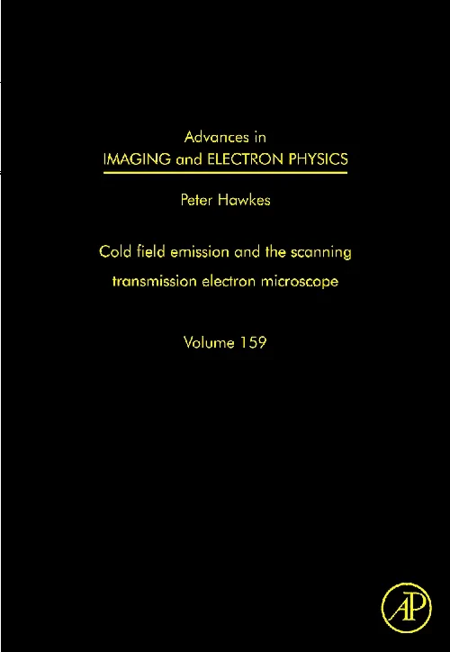 Advances in Imaging and Electron Physics