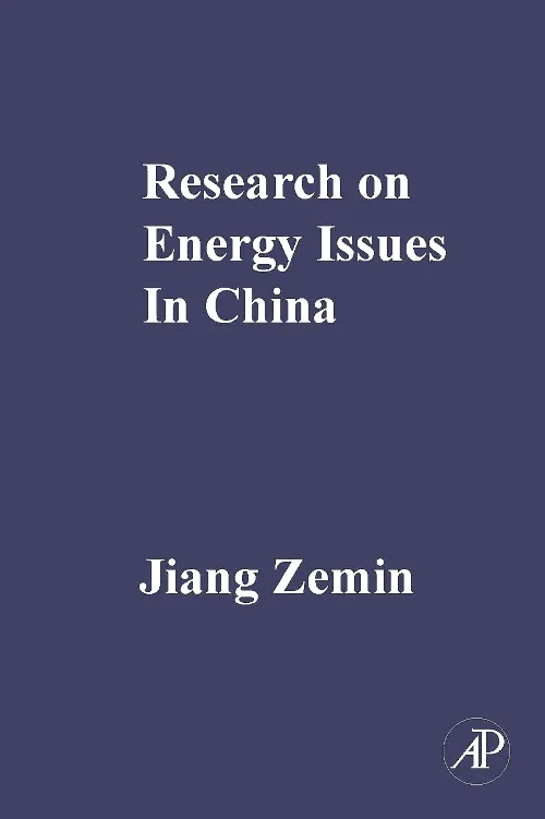 Research on Energy Issues in China