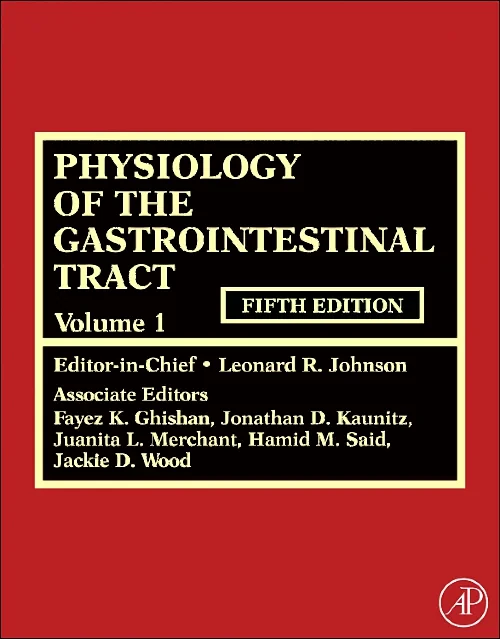 Physiology of the Gastrointestinal Tract, Two Volu...