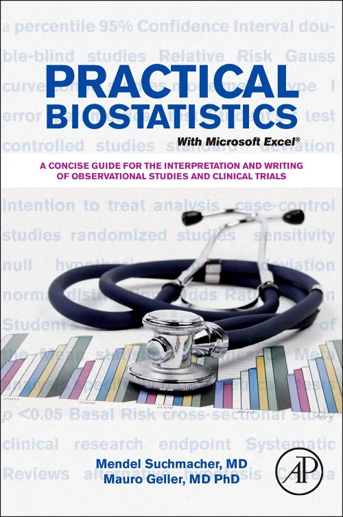 Coperta cărții "Practical Biostatistics" de autor necunoscut