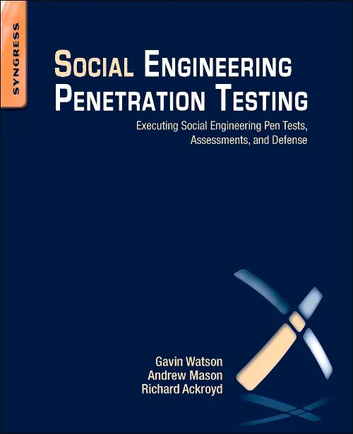 Coperta cărții "Social Engineering Penetration Testing" de autor necunoscut