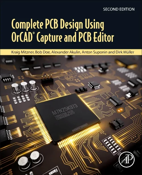 Coperta cărții "Complete PCB Design Using OrCAD Capture and PCB Editor" de autor necunoscut