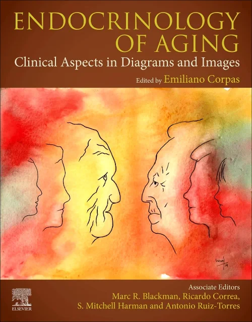 Coperta cărții "Endocrinology of Aging: Clinical Aspects in Diagrams and Images" de autor necunoscut
