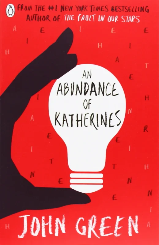 Coperta cărții "An Abundance of Katherines" de autor necunoscut