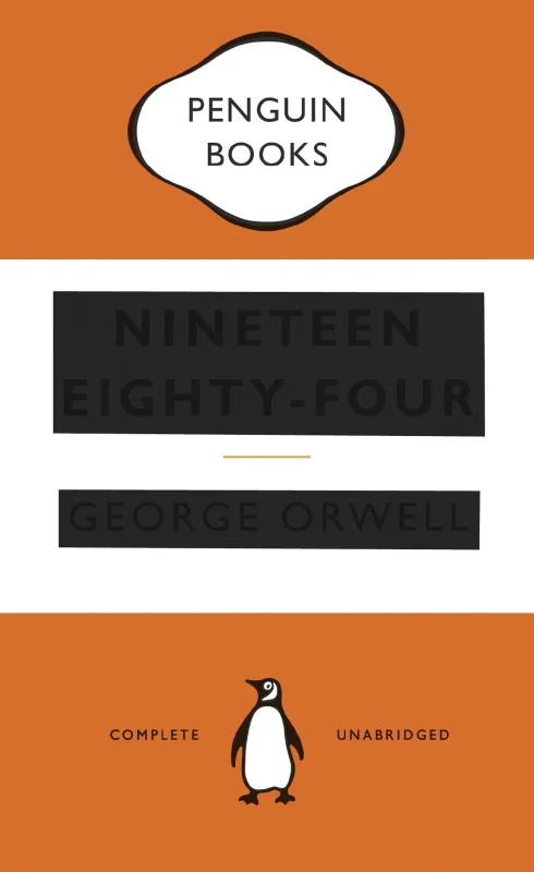 Coperta cărții "Nineteen Eighty-Four" de autor necunoscut