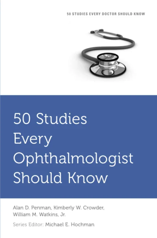 Coperta cărții "50 Studies Every Ophthalmologist Should Know" de autor necunoscut
