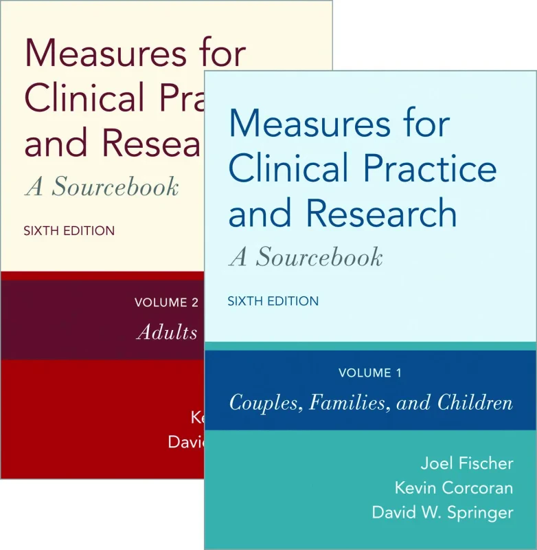 Coperta cărții "Measures for Clinical Practice and Research" de autor necunoscut