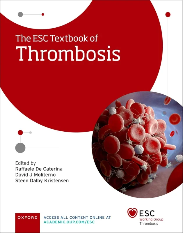 Coperta cărții "The ESC Textbook of Thrombosis" de autor necunoscut