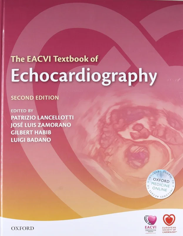 Coperta cărții "The EACVI Textbook of Echocardiography (The European Society of Cardiology)" de autor necunoscut