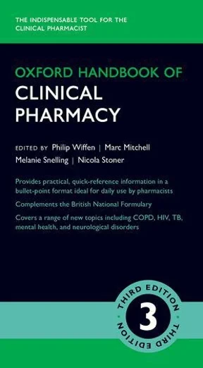 Coperta cărții "Oxford Handbook of Clinical Pharmacy" de autor necunoscut