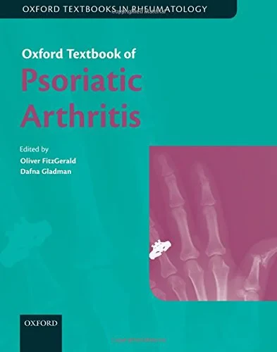 Coperta cărții "Oxford Textbook of Psoriatic Arthritis (Oxford Textbooks in Rheumatology)" de autor necunoscut
