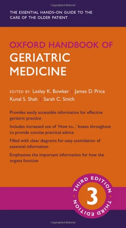 Coperta cărții "Oxford Handbook of Geriatric Medicine" de autor necunoscut