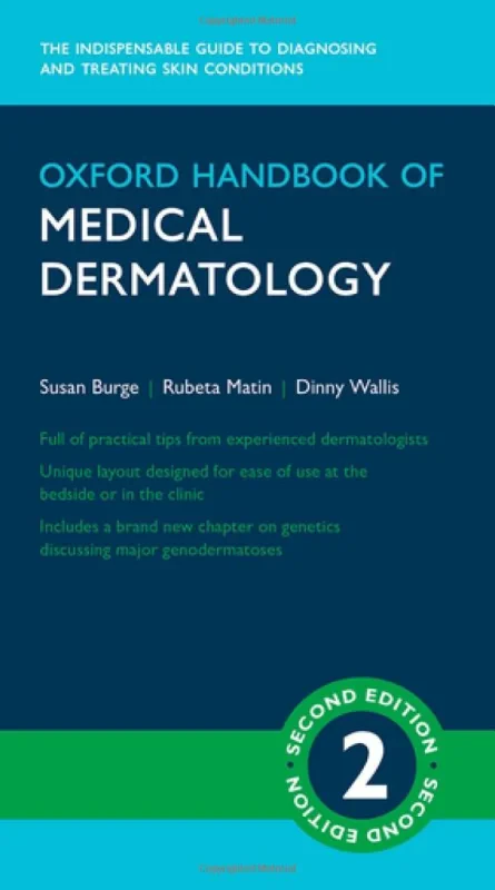 Coperta cărții "Oxford Handbook of Medical Dermatology" de autor necunoscut