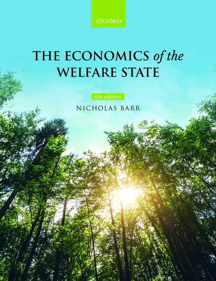 Coperta cărții "Economics of the Welfare State" de autor necunoscut
