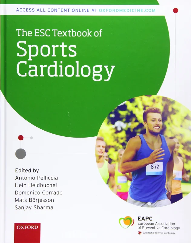 Coperta cărții "Esc Textbook of Sports Cardiology" de autor necunoscut