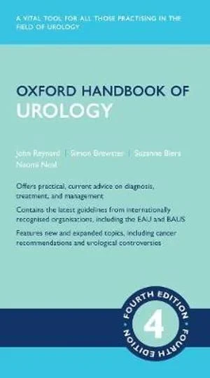 Coperta cărții "Oxford Handbook of Urology" de autor necunoscut