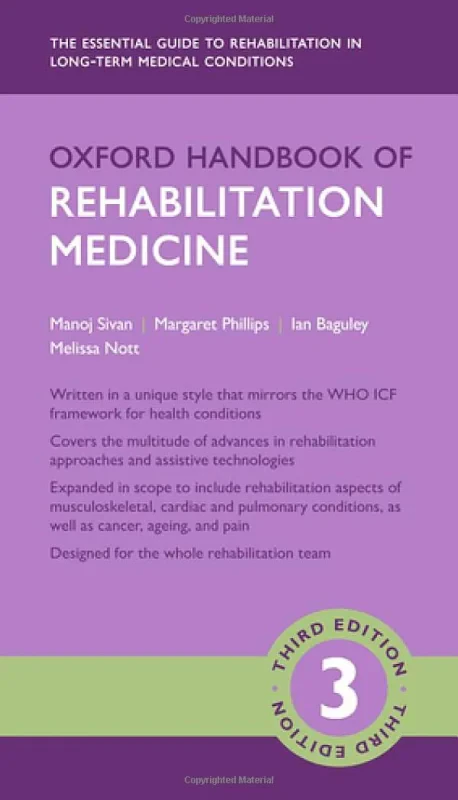 Coperta cărții "Oxford Handbook of Rehabilitation Medicine" de autor necunoscut