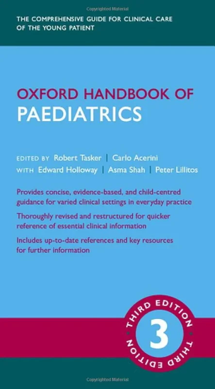 Coperta cărții "Oxford Handbook of Paediatrics 3e" de autor necunoscut