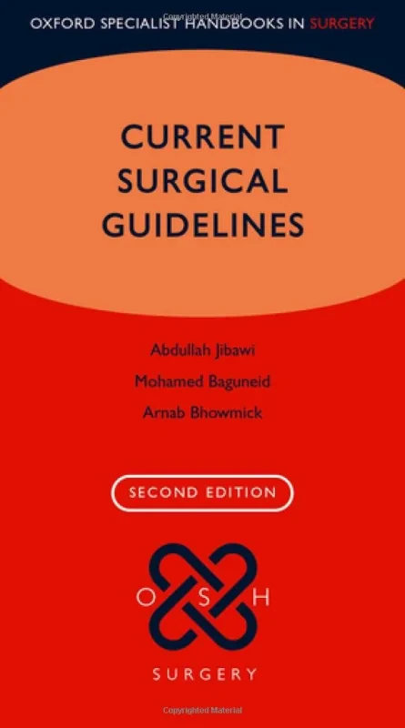 Coperta cărții "Current Surgical Guidelines" de autor necunoscut