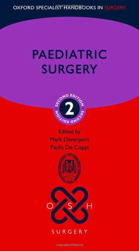 Coperta cărții "Paediatric Surgery" de autor necunoscut