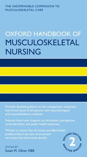 Coperta cărții "Oxford Handbook of Musculoskeletal Nursing" de autor necunoscut