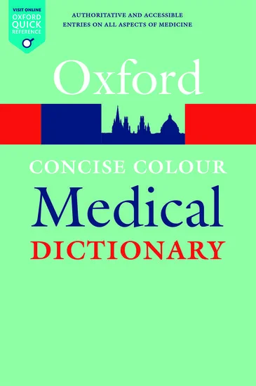 Coperta cărții "Concise Colour Medical Dictionary" de autor necunoscut