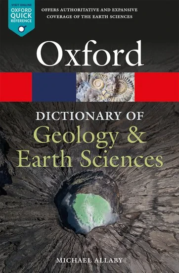 Coperta cărții "A Dictionary of Geology and Earth Sciences" de autor necunoscut