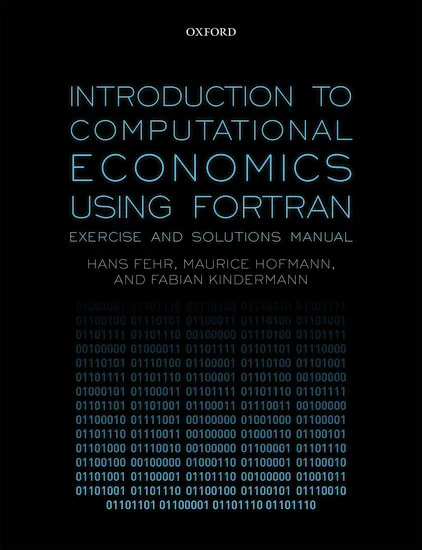 Coperta cărții "Introduction to Computational Economics Using Fortran" de autor necunoscut