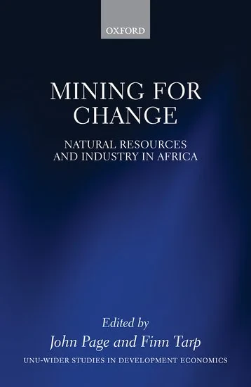 Coperta cărții "Mining for Change" de autor necunoscut