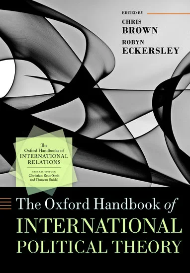 Coperta cărții "The Oxford Handbook of International Political Theory" de autor necunoscut