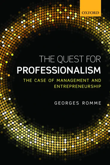 Coperta cărții "The Quest for Professionalism" de autor necunoscut
