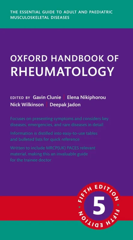 Coperta cărții "Oxford Handbook of Rheumatology 5e" de autor necunoscut
